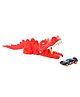 Hot Wheels Dino Launcher Gift Set with One Die Cast Free Wheel 1:64 Scale Hot Wheels Car Color May Vary