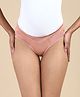 &Circus Modal Solid Low Rise Maternity Comfort Panty - Peach