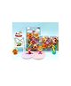 COMERCIO New Amusement Park Erasers Set - Multicolour