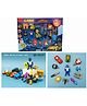 COMERCIO Game World Erasers Multicolor-Pack Of 16