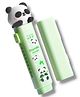 Comercio Sliding Retractable Push & Pull Panda Eraser - Colour & Design May Vary