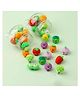 Comercio Cute Veggies Eraser Set Pack of 12 - Multicolour