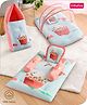Babyhug Premium Party Theme Printed Super Saver Bedding Combo Set - Pink