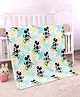 Babyhug Disney Mickey Mouse Tropical Mink Baby Blanket  Multicolor| New Born & Toddler Blanket| Skin Friendly| Super Soft Material| Machine Washable| Breathable Fabric| Warm and Cozy| Boys and Girls