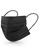Feel Fresh Brand of 3-Ply Disposable Face Masks individually single pcs packing in a box of 50pcs (BLACK BOX OF 50PCS)