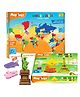 Imagimake Mapology - India & World Map with Monuments of the World - 100 + Pieces