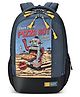 Gear Fiction 2 Backpack 19 Inches | 39L Large Water Resistant School Bag | Casual Backpack | Daypack | Travel Backpack | Kids Bag for Boys | Girls (Blue-Yellow)