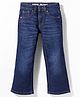 Pepe Jeans Cotton Blend Knit Full Length Jeans - Navy Blue