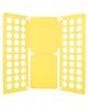 House of Quirk Shirt Folding Board Fast Laundry Fold and Flip Adjustable Clothes Folder (Yellow)