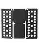 House of Quirk Shirt Folding Board Fast Laundry Fold and Flip Adjustable Clothes Folder (Black)