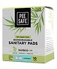 Pee Safe Biodegradable Sanitary Pads-Leak-Proof, Soft, And Rash-Free Period Protection (Overnight, 10Pcs)