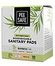 Pee Safe Biodegradable Sanitary Pads-Leak-Proof, Soft, And Rash-Free Period Protection (Regular, 10Pcs)