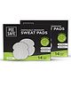 Pee Safe Disposable Underarm Straight Sweat Pads 14N - (Pack Of 2)