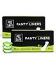 Pee Safe Ultra-Thin Panty Liner Made With Organic Cotton & Aloevera For Daily Use (50N) - Pack Of 2