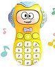Azhari Expression Phone with Light & Sound, 3 Mode Face Changing Baby Phone Toy for Kids Pack of 1 Color May Vary