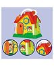 Azhari Wonderful Light House Early Educational Music and Light Toys Baby Game Musical House Battery-operated Toys for Kids Color May Vary
