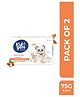 Kidogem Baby Bathing Soap Enriched with Goat Milk and Oatmeal  cleansing bar with Paraben Free Formula Set of 2 x 75 g