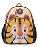 Faber Castell School Backpack with Tiger Print Brown - Height 11.8 Inches