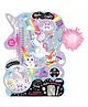 Hot Focus Drop A Note Writing Fun Glow In The Dark Stationary Set - Pink
