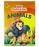 The Curious Bees - Baby Touch and Feel Flash Cards - Animals - 12 touch and feel animals