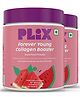 PLIX Collagen Powder | Plant-Based | For Skin Elasticity, Firmness & Glow | With Hyaluronic Acid & Vitamin C | Pack of 2