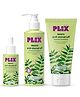 PLIX Neem Anti-Dandruff Advanced Kit | Shampoo (200ml), Serum (50ml), Conditioner (175ml) | Reduces Dandruff