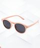 Zikku Solid Flexible Sunglasses With Detachable Band - Peach
