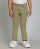 Tales & Stories Denim Solid Jeans - Olive Green