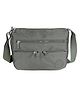 Storite Multipocket Crossbody Bag for Women Lightweight Small Travel Bag Shoulder Purses and Handbags with Multi Zipper Pockets - Grey Gris