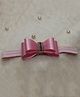BABY Charm Bow Applique Detailed Stones Embellished Headband - Baby Pink