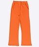 Totle Cotton Solid Pant - Orange