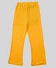 Totle Cotton Solid Pant - Yellow