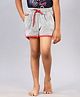 Zion Knitted Side Taped Shorts - Grey
