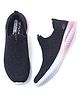 Skechers Slip On Casual Shoes Solid Colour - Black