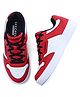 Skechers Lace Up Casual Shoes - Red & White