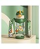 SANJARY Neck Carry Water Bottle 660ml Sipper Cute Cartoon Print Bottle for Kids Color Design May vary