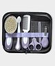 Mi Arcus 6pcs Baby Nail Grooming Set & Elegant Baby Comb & Brush Set with Soft Bristles & Tooth Brush Set-Mauve, 0M+