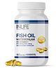 INLIFE Fish Oil Omega 3 Capsule 1000mg | Heart, Brain and Joint Health | Molecularly Distilled Highly Concentrated Supplement - 120 Softgels