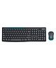 Logitech MK275 Mouse & Keyboard Combo, Spill-resistant Design Wireless Laptop Keyboard  (Black)
