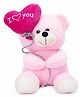DearJoy I Love You Balloon Teddy -Height 30 cm