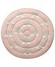 Pluchi Rainbow  Bubblegum Pink Cotton Knitted Quilted Playmet for Babies
