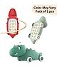 BitFeexDino Mobile phone Children Dinosaur Early Education Machine Mobile Phone Toy Early Education Device Letter Sounds Learning Toys-Color May Vary, Pack of 1 pcs