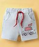 Wonderchild Car Printed Shorts - New Blue