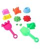 Prime Creative Kinetic Sand With Castle Moulds - Multicolour