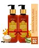 Omeo Calendula Body Lotion for winter dry skin with Goodness of Calendula, Shea Butter, Aloe Vera and Vitamin E | Non-Sticky, Moisturizer Cream, Glow, for Women & Men, Pack of 2 - 100 ml Each