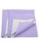 Trance Home Linen Supersoft Soft Extra Absorbent Water Proof Baby Dry Sheet for Kids- Medium Pack of 2 - Purple