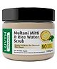 LUVYH Multani mitti & Ricewater  Scrub - 100g
