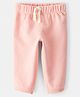 Carter's Knit Ankle Length Solid Color Lounge Pant - Pink