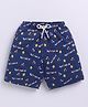 Kidcity Soft Cotton Sinker Superhero Printed Shorts - Navy Blue