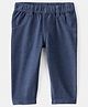 Carter's Knit Ankle Length Solid Color Lounge Pant - Navy Blue